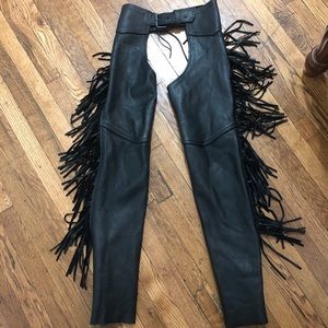 Leather chaps